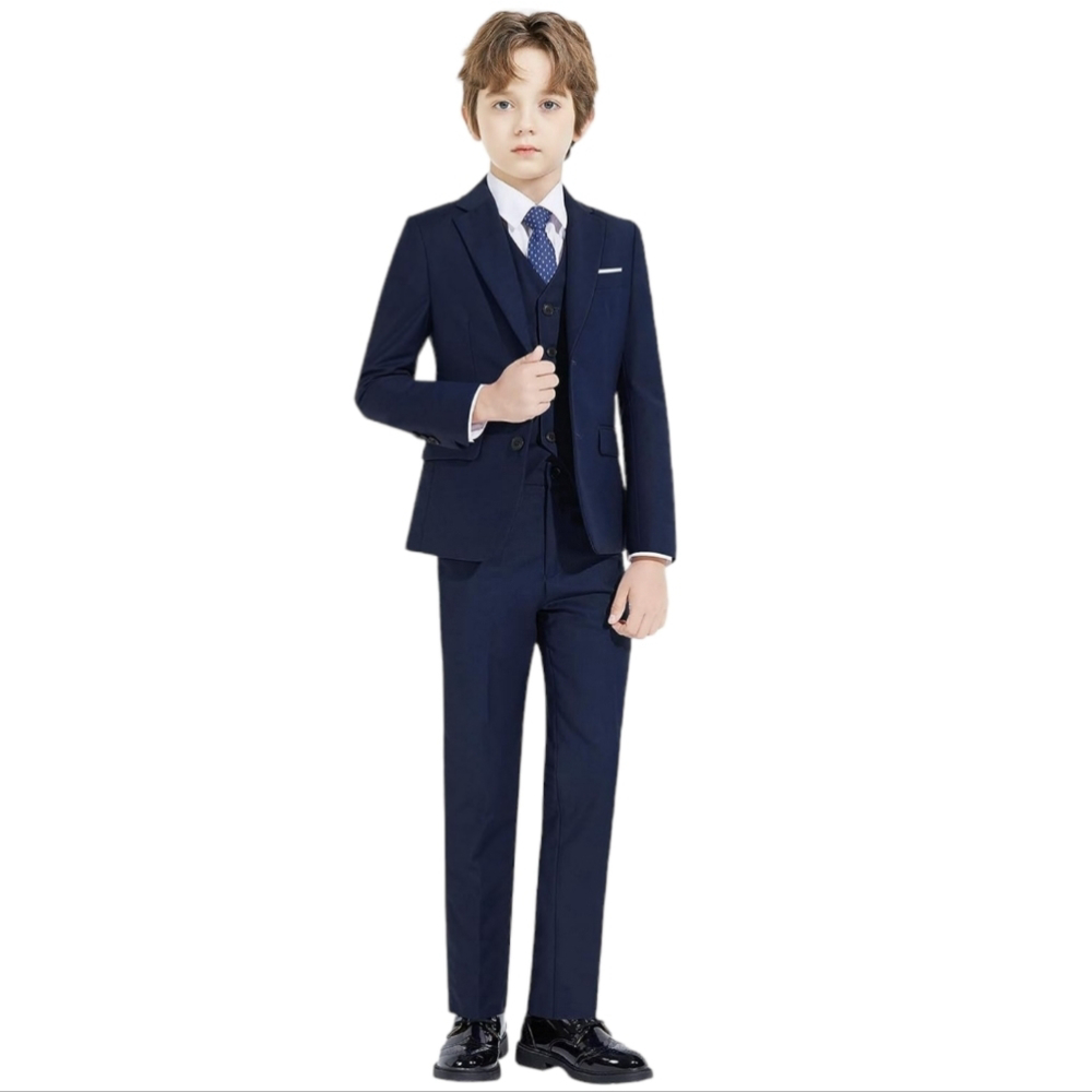 5  Piece Slim Fit Suit Set - Boy's